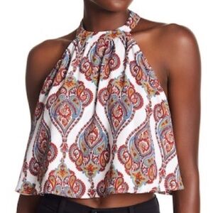 Show Me Your Mumu Mateo Tie‎ Back Top Size Medium